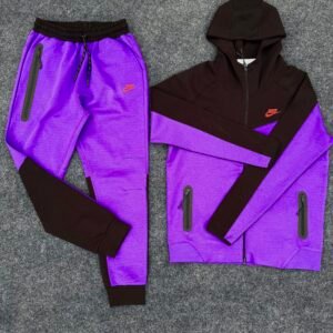 NIKE TECH FLEECE PURPLE SUIT