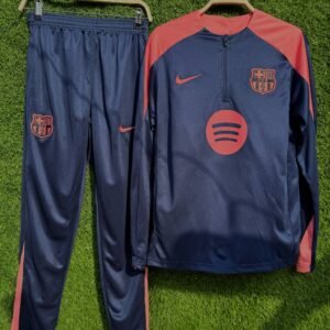 Barcelona Dark-Blue Training Suit