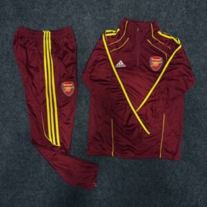 Arsenal Dark Red Training Suit
