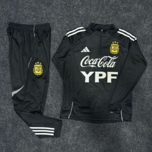 Argentina Black Training Suit