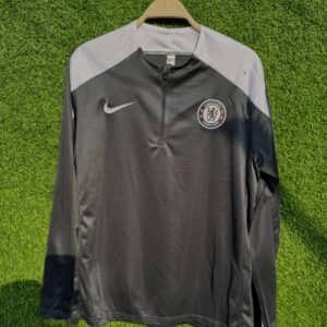 CHELSEA DARK GRAY TRACK TOP